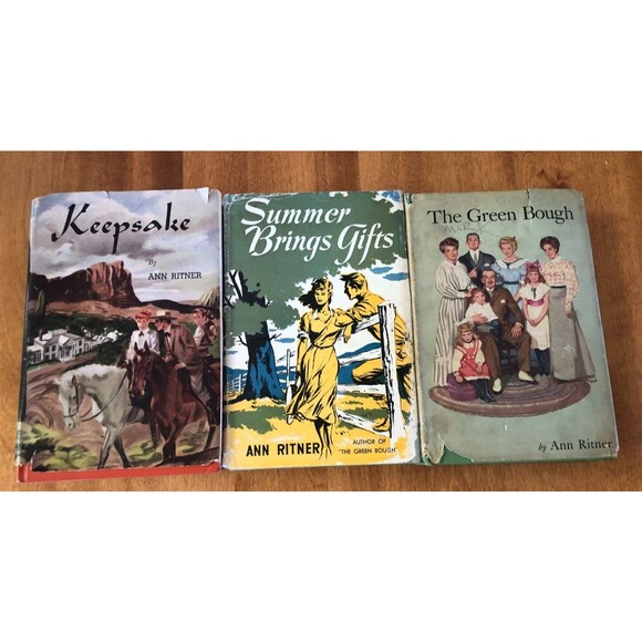 Ann Ritner Other - Ann Ritner Book Lot of 3 HC DJ Keepsake Green Bough Summer Brings Gifts Vintage